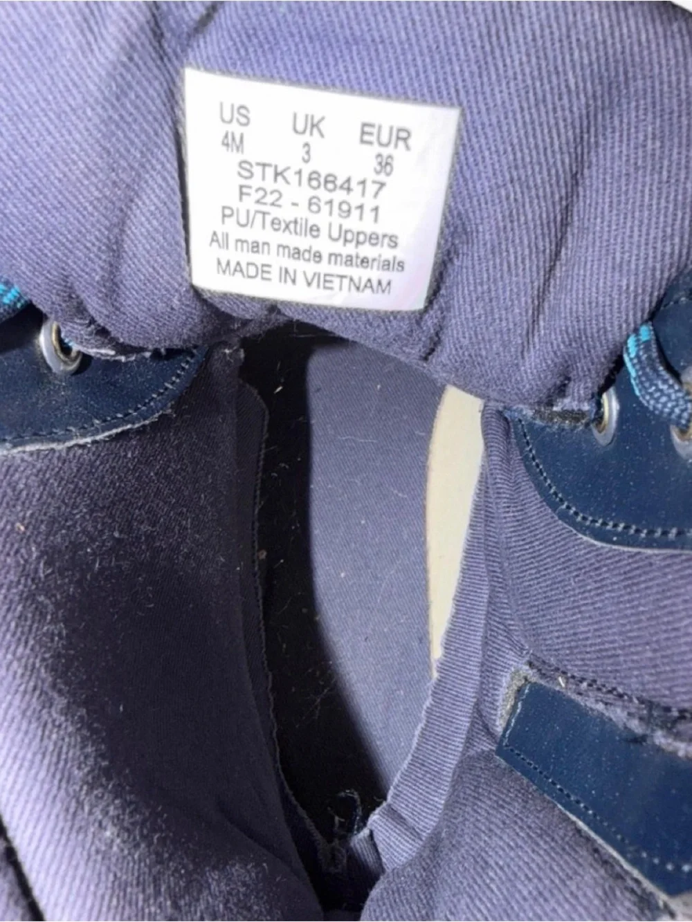 Sperry Kids Black Duck Boots with Teal and Pink Accents
